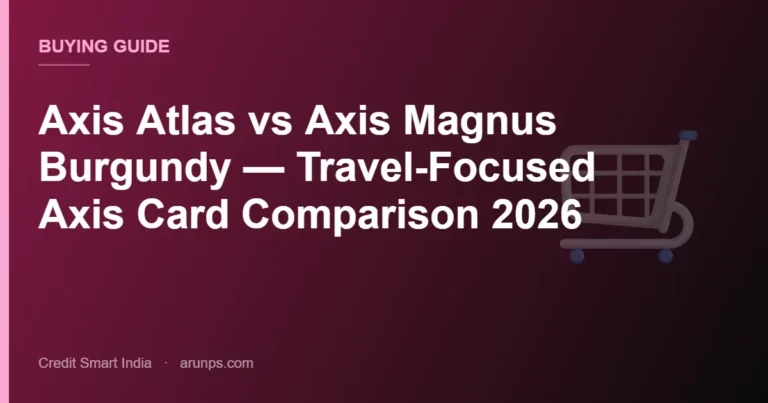 Axis Atlas vs Axis Magnus Burgundy — Travel-Focused Axis Card Comparison 2026