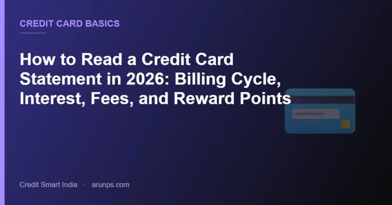 How to Read a Credit Card Statement in 2026: Billing Cycle, Interest, Fees, and Reward Points