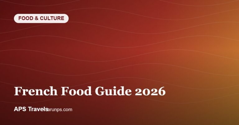 French Food Guide 2026 — APS Travels