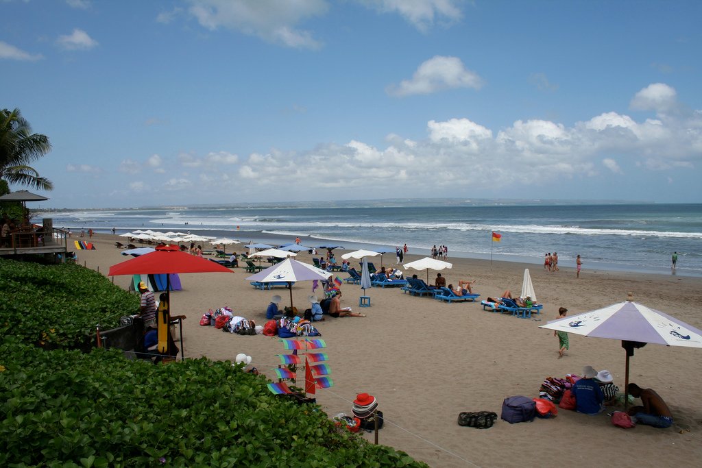 A beach in Bali
