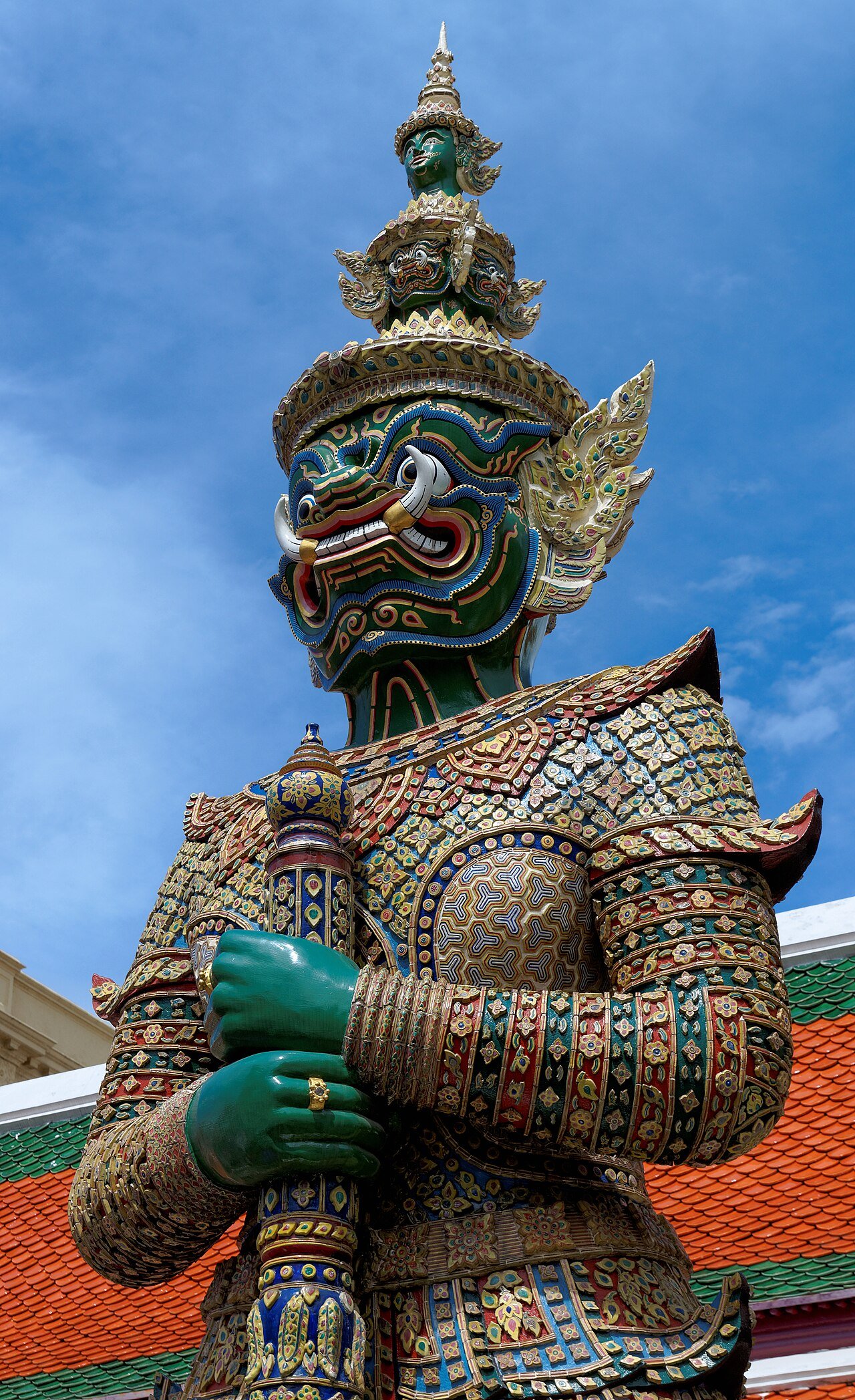 A grand temple in Bangkok