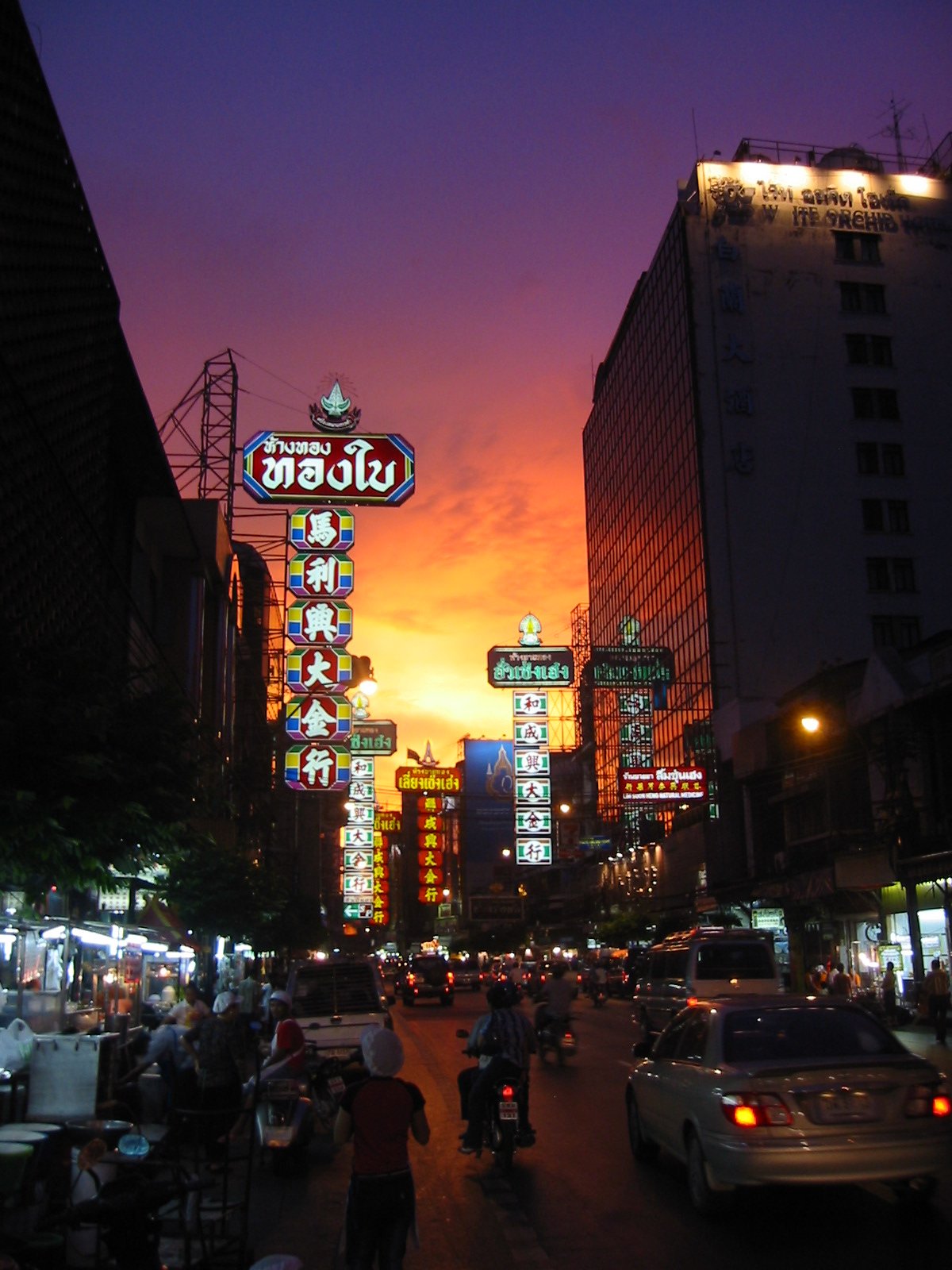 Street food and markets in Bangkok