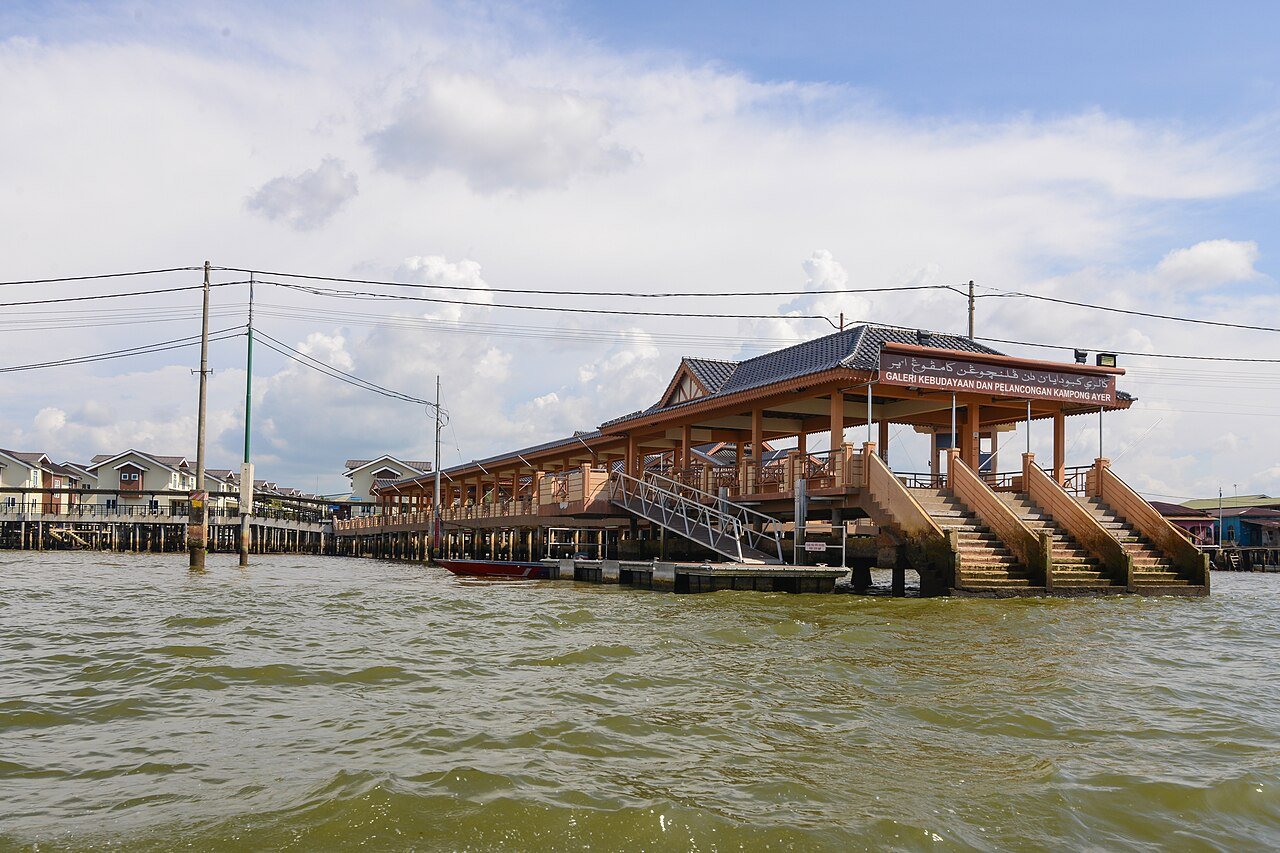 Kampong Ayer water village in Brunei