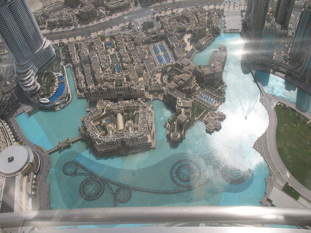 The Dubai skyline