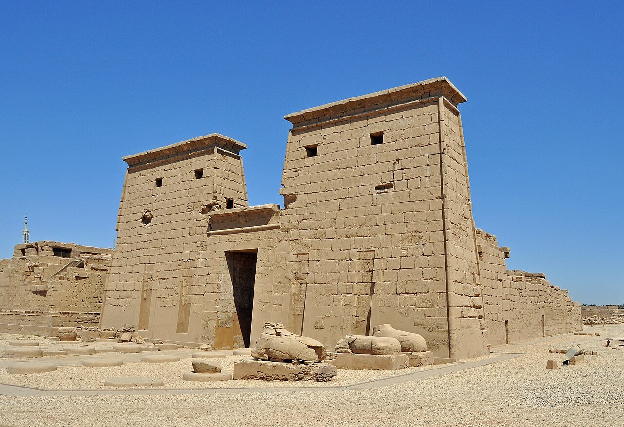 Ancient temples at Luxor, Egypt