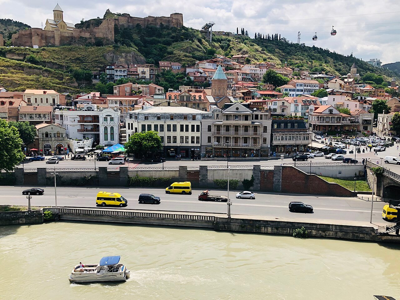 The old town of Tbilisi, Georgia