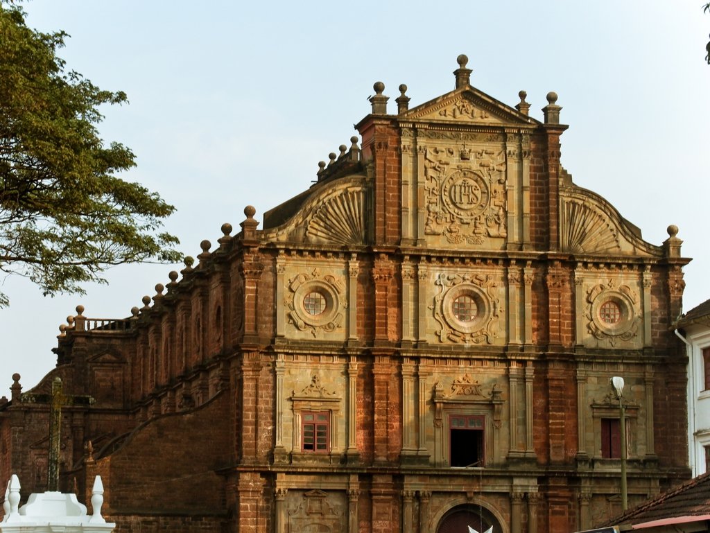 A historic church in Old Goa