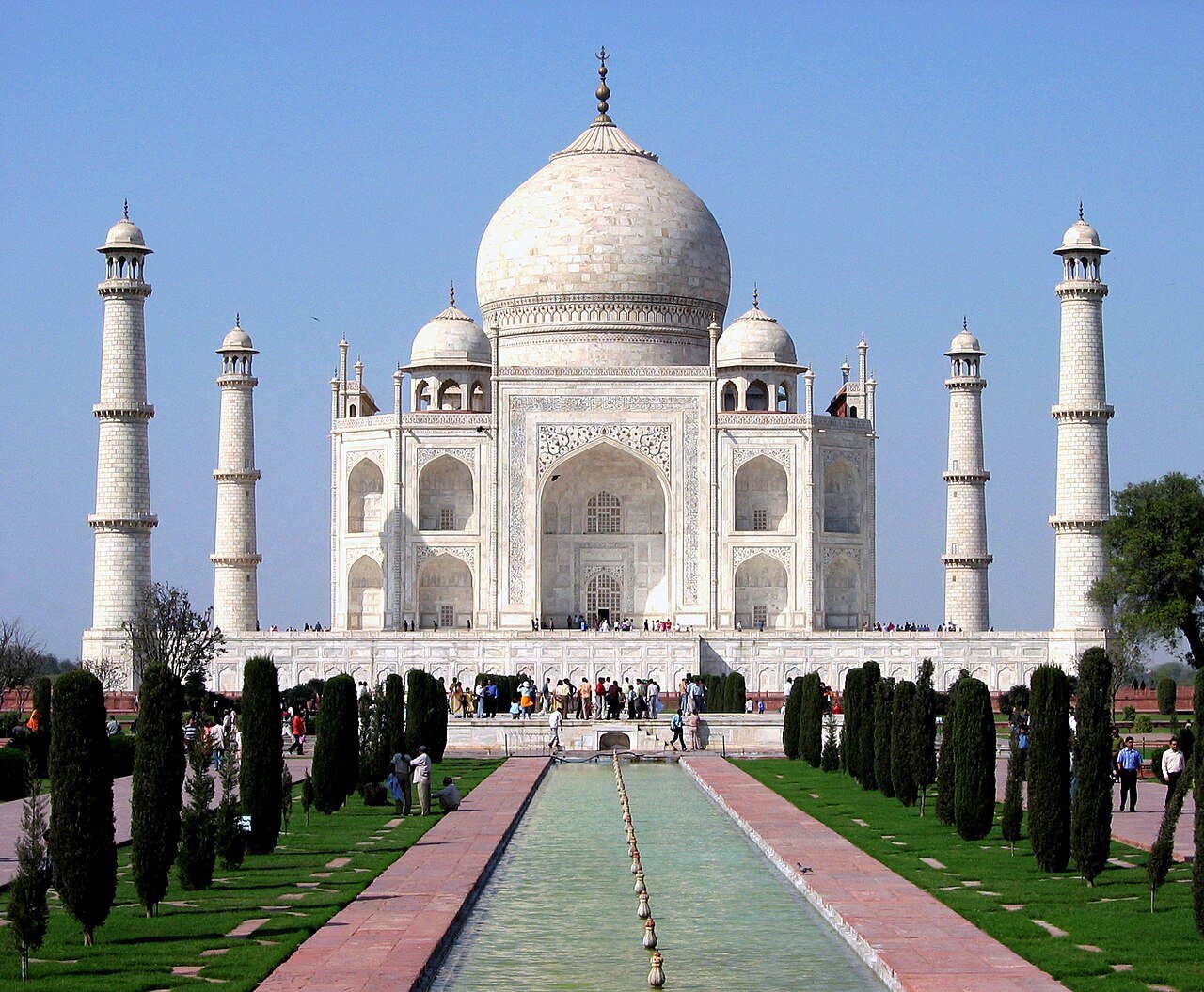 The Taj Mahal at Agra