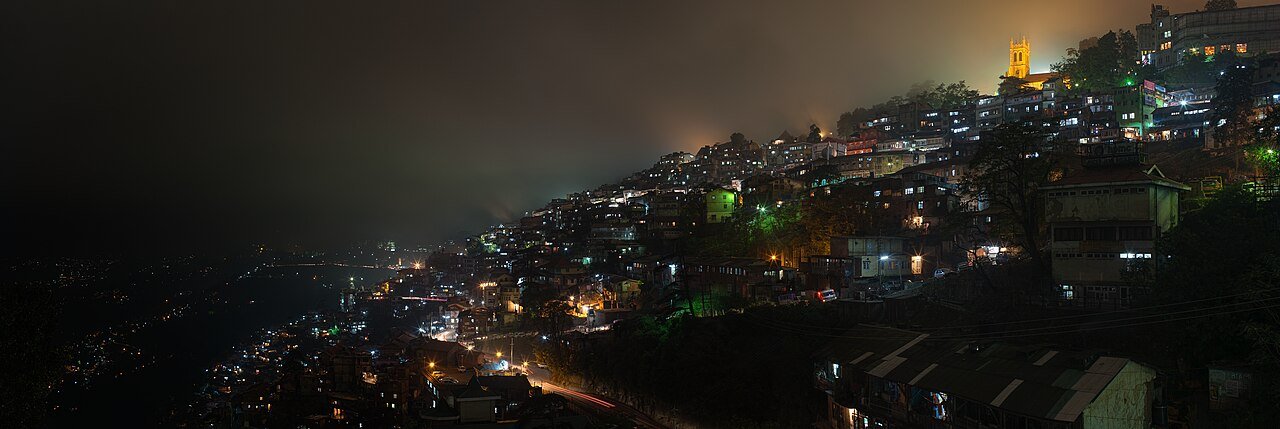 Shimla in the Himachal hills