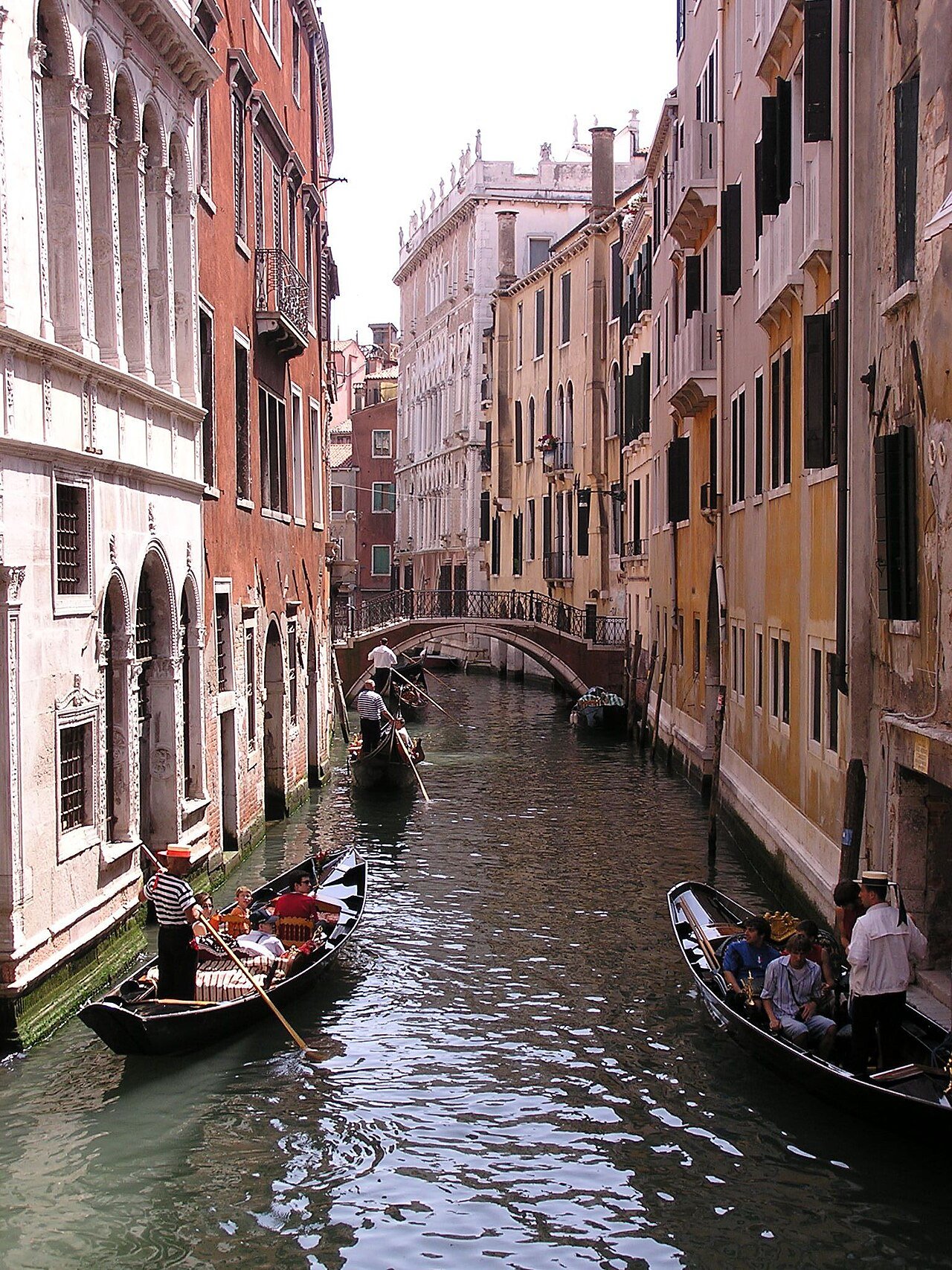 The canals of Venice