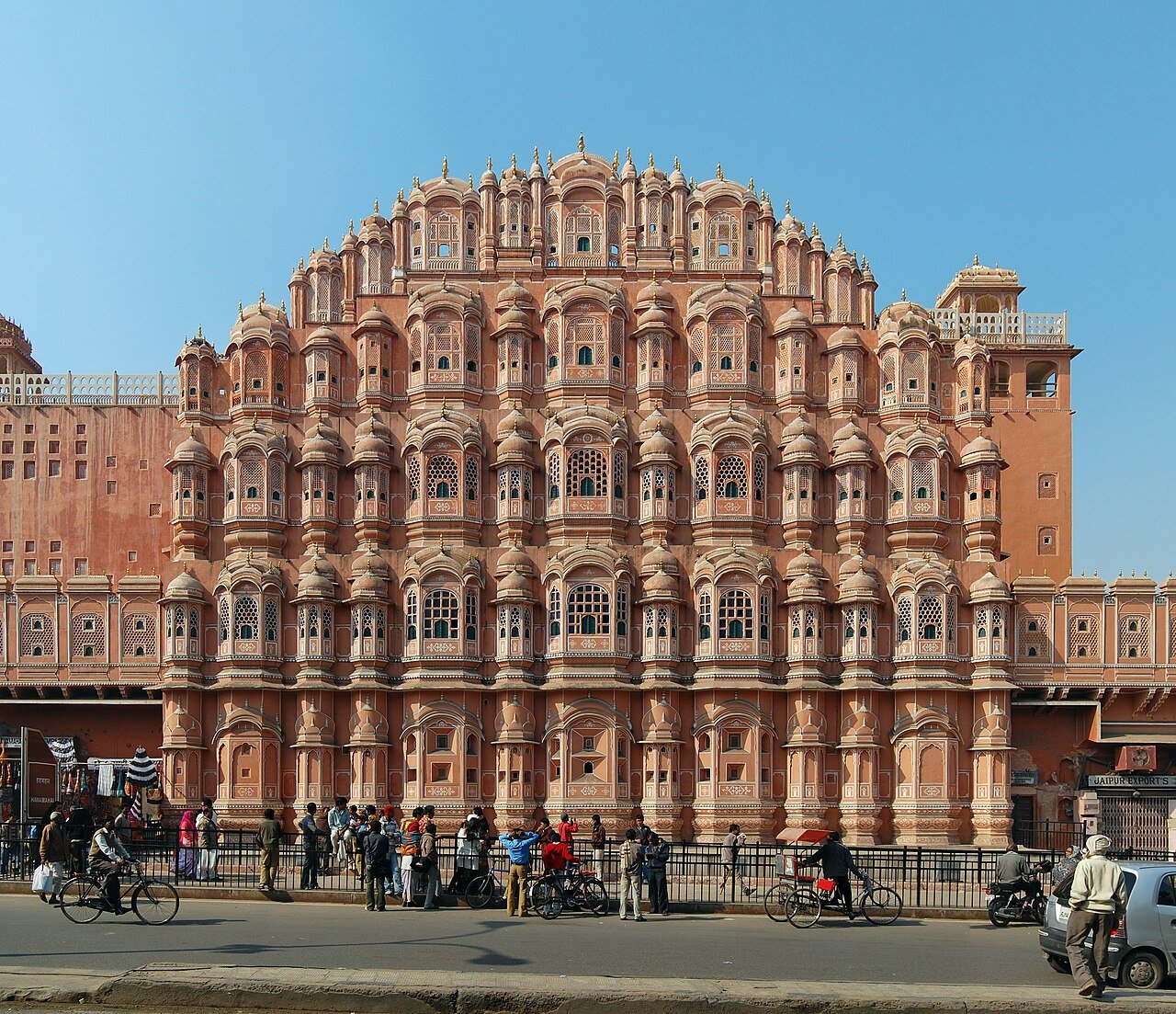 The Hawa Mahal in Jaipur