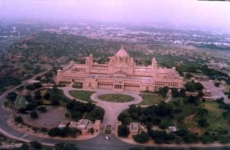 A palace landmark in Jodhpur