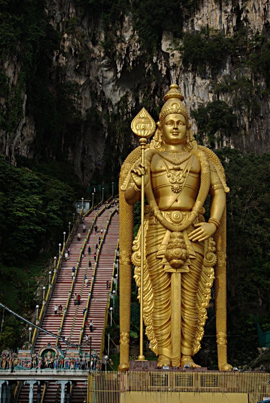 The Batu Caves near Kuala Lumpur
