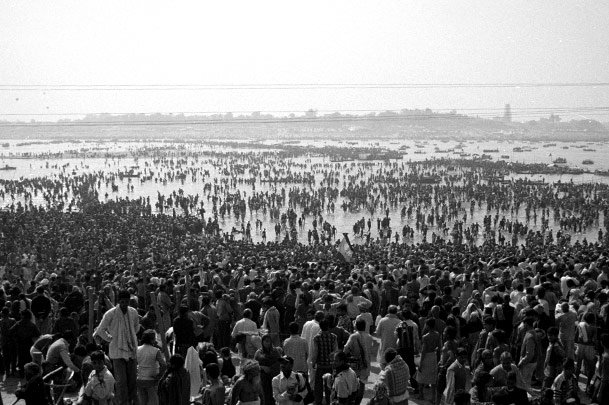 Pilgrims at the Kumbh Mela