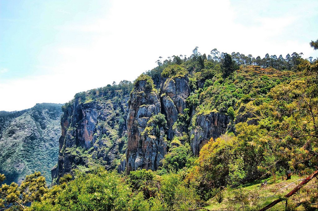 The Pillar Rocks of Kodaikanal