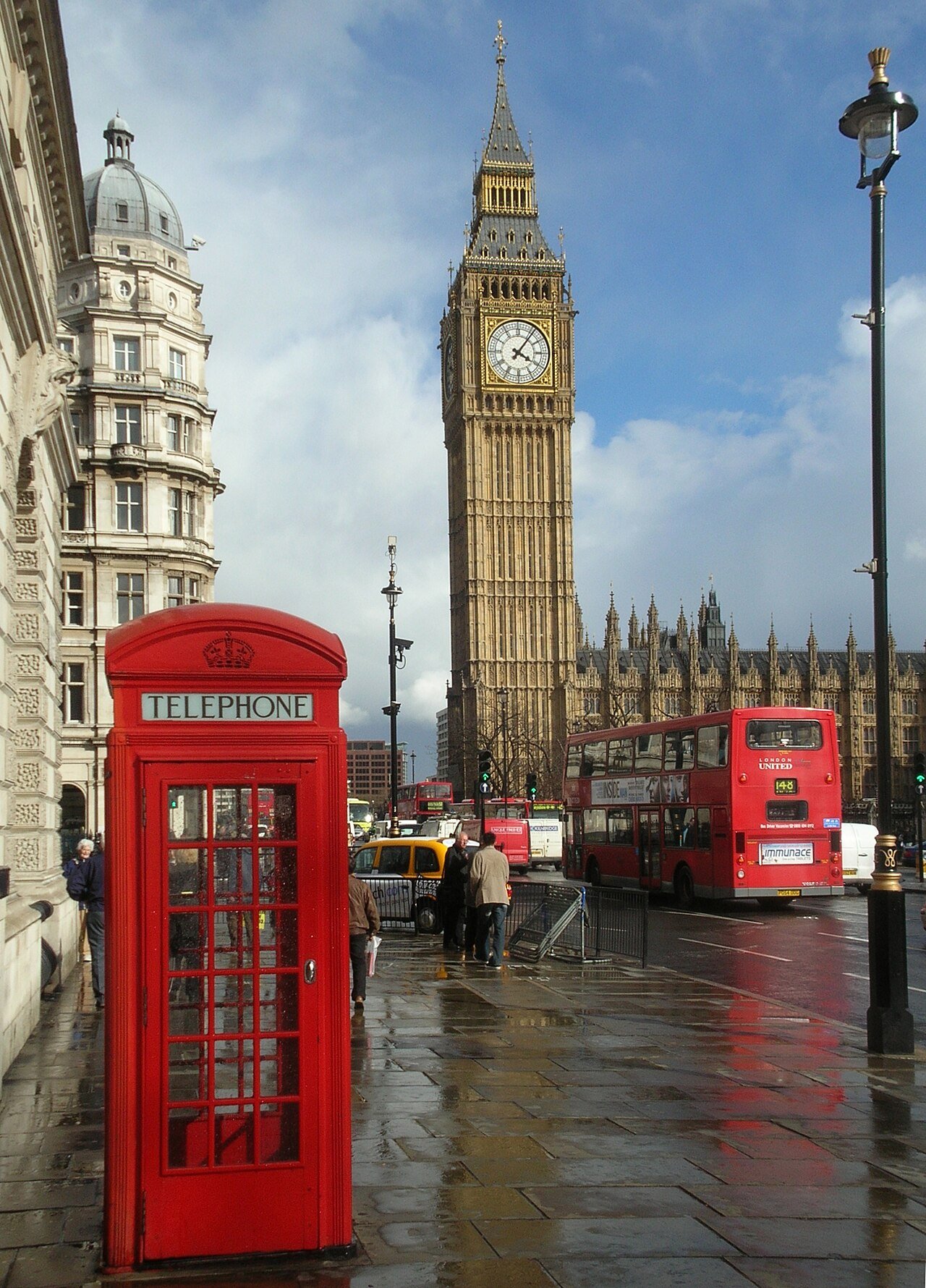 A London street scene