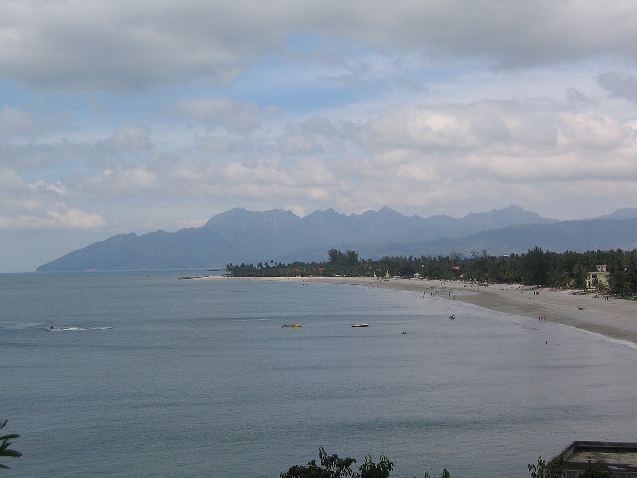 A beach in Langkawi