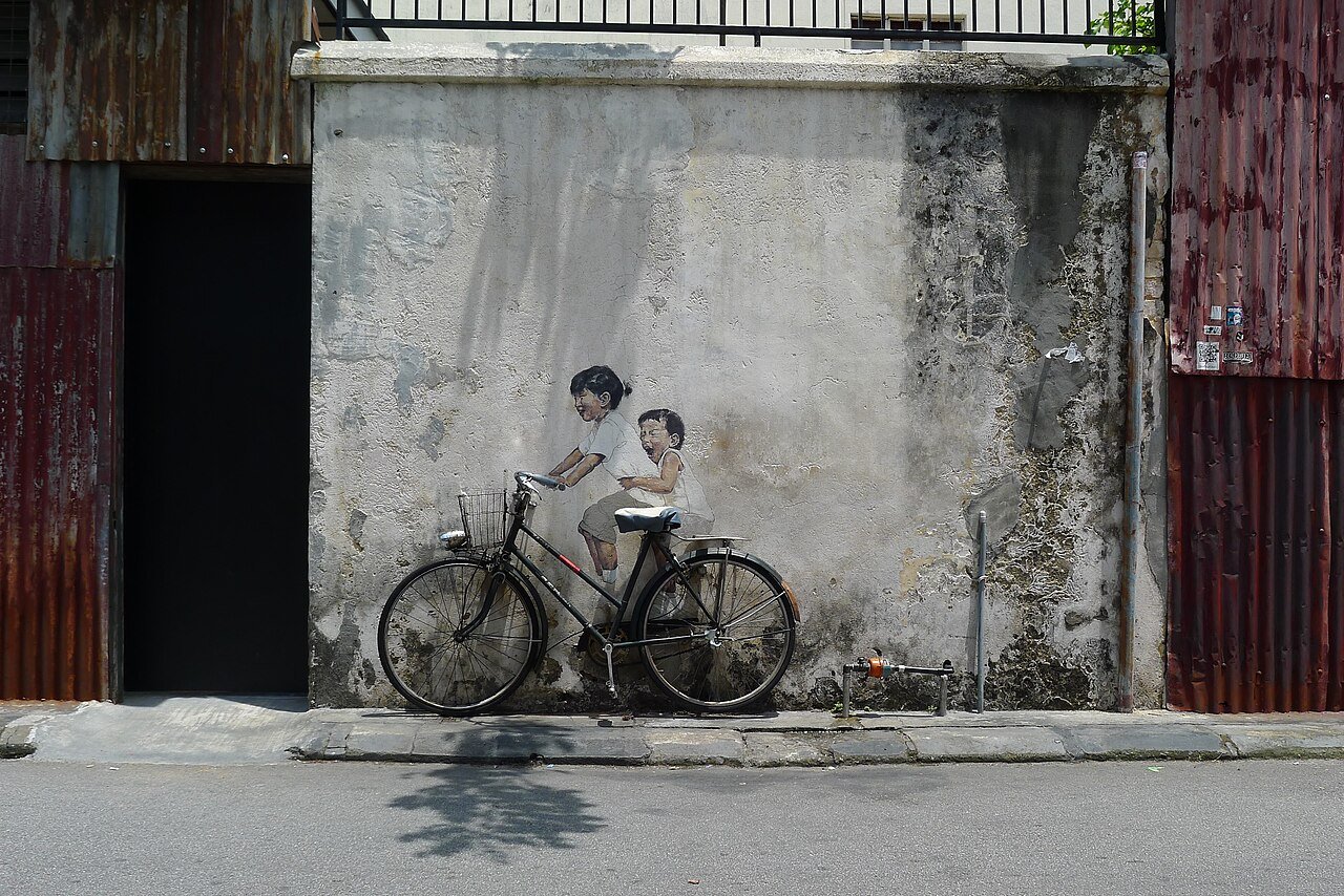 The heritage streets of George Town, Penang