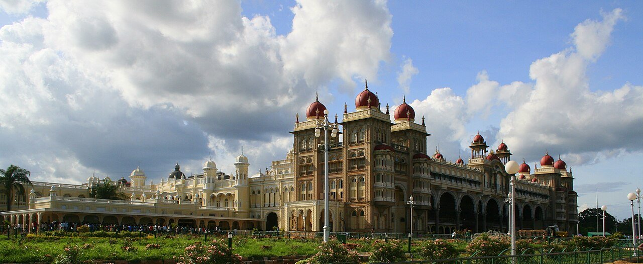 The grand Mysore Palace