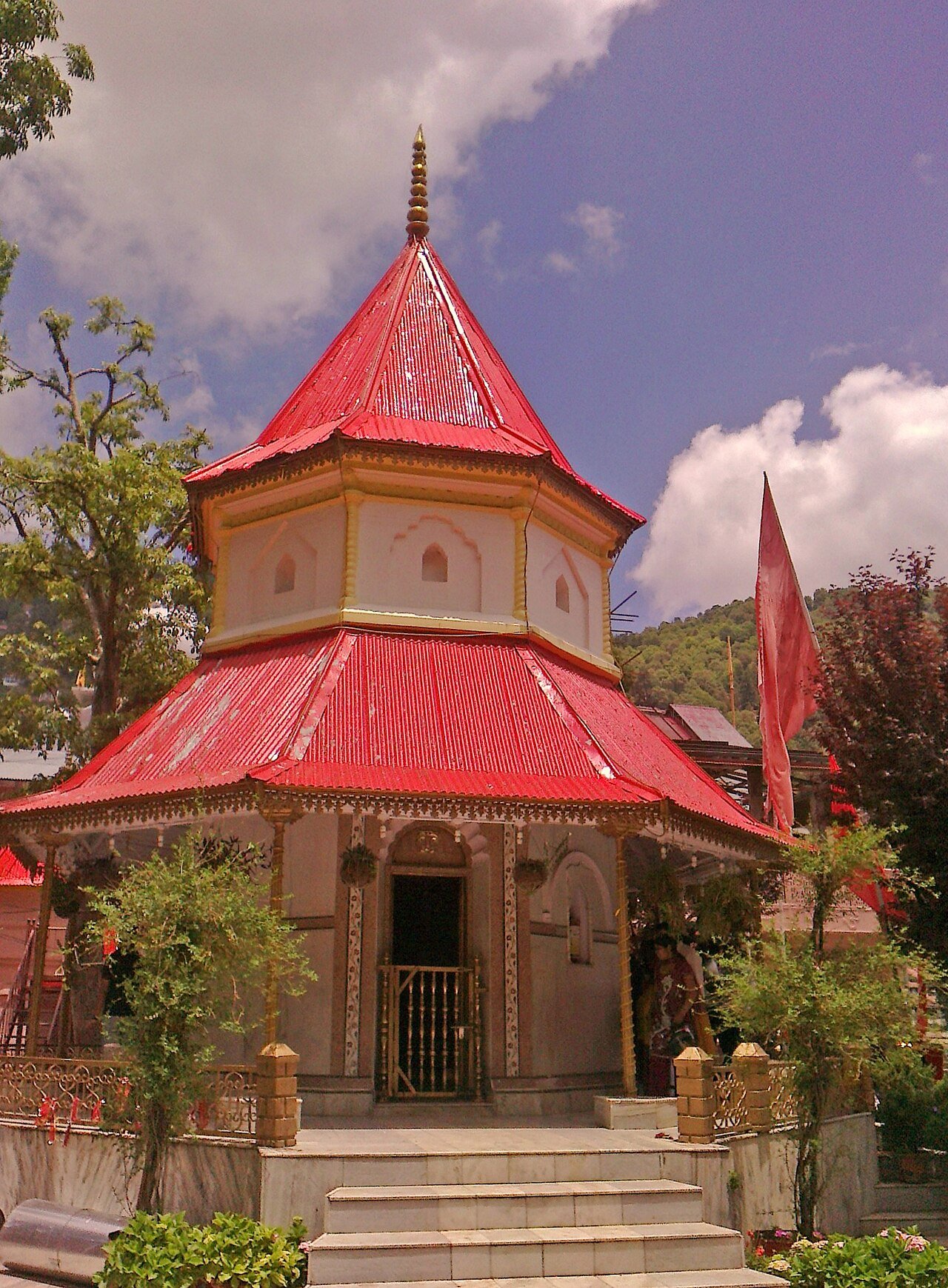 A hill viewpoint near Nainital