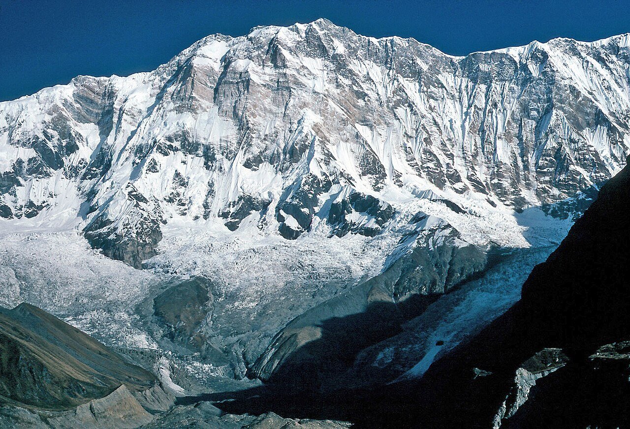 The Himalayan peaks of Nepal