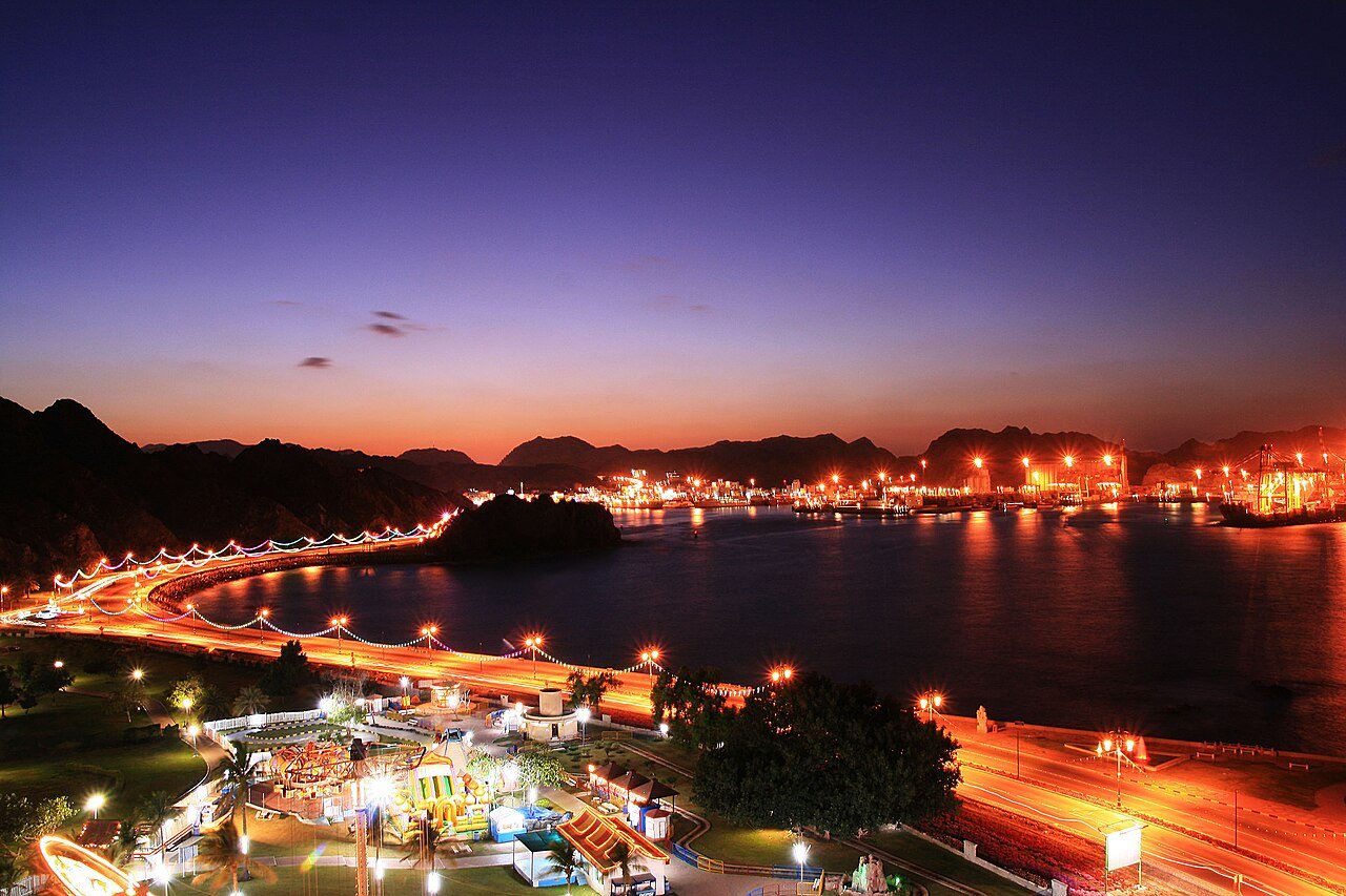 The Mutrah Corniche in Muscat