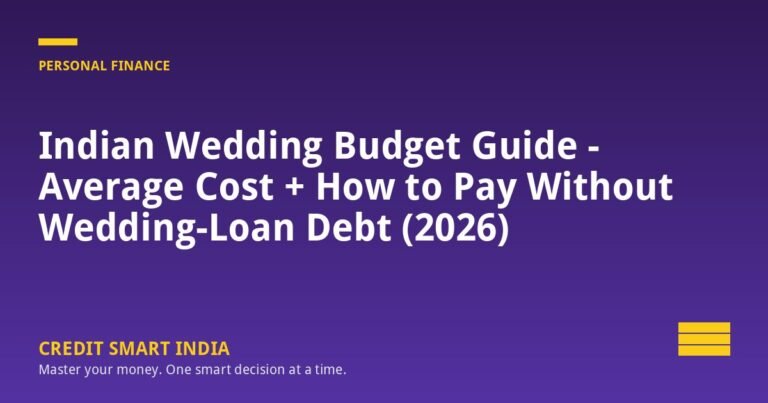 Indian Wedding Budget Guide - Average Cost + How to Pay Without Wedding-Loan Debt (2026)