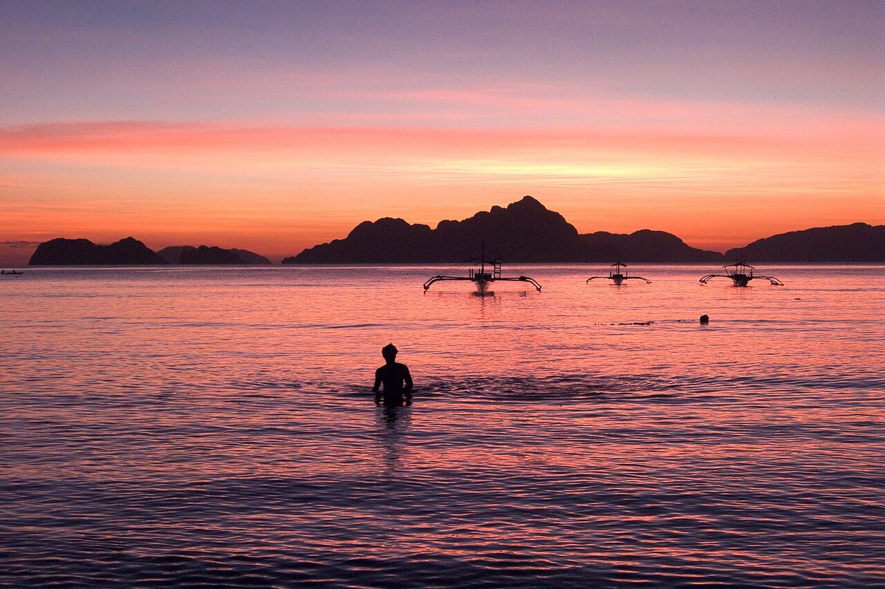 Lagoons and islands of Palawan, the Philippines