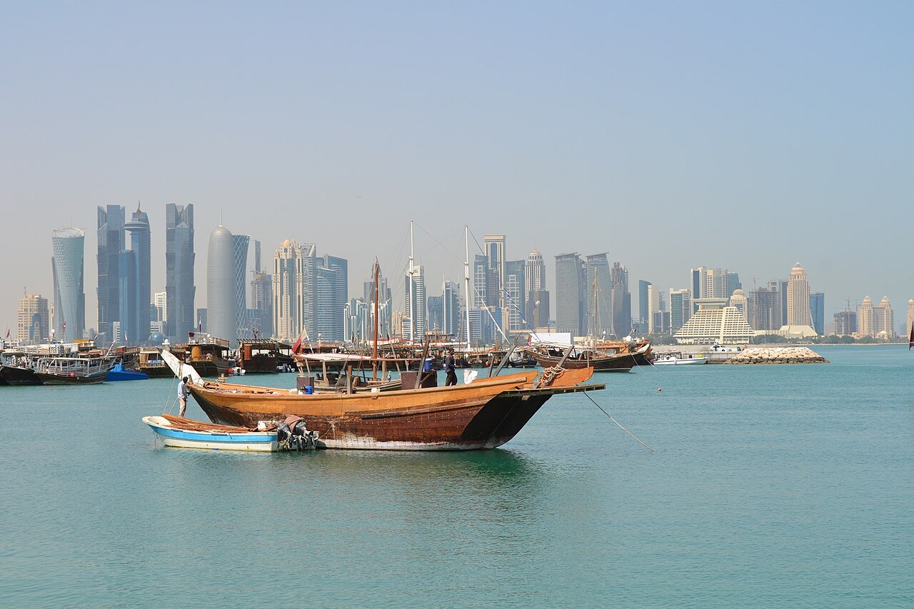 The Doha skyline