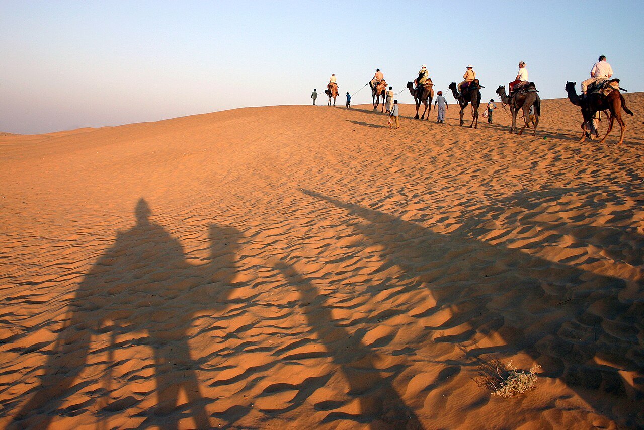 The golden fort and desert of Jaisalmer