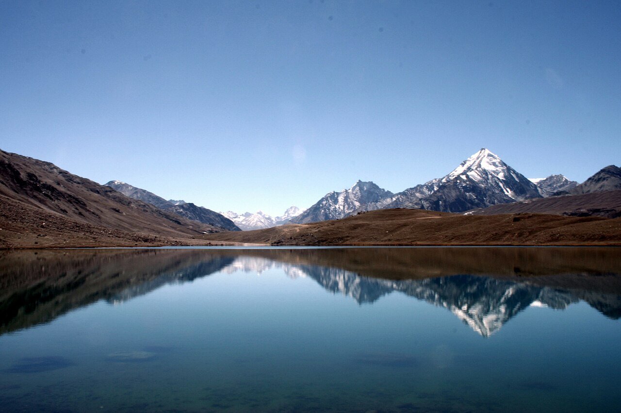 The high-altitude landscape of Spiti