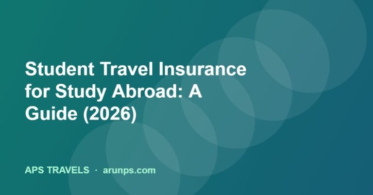 Student Travel Insurance for Study Abroad: A Guide (2026)