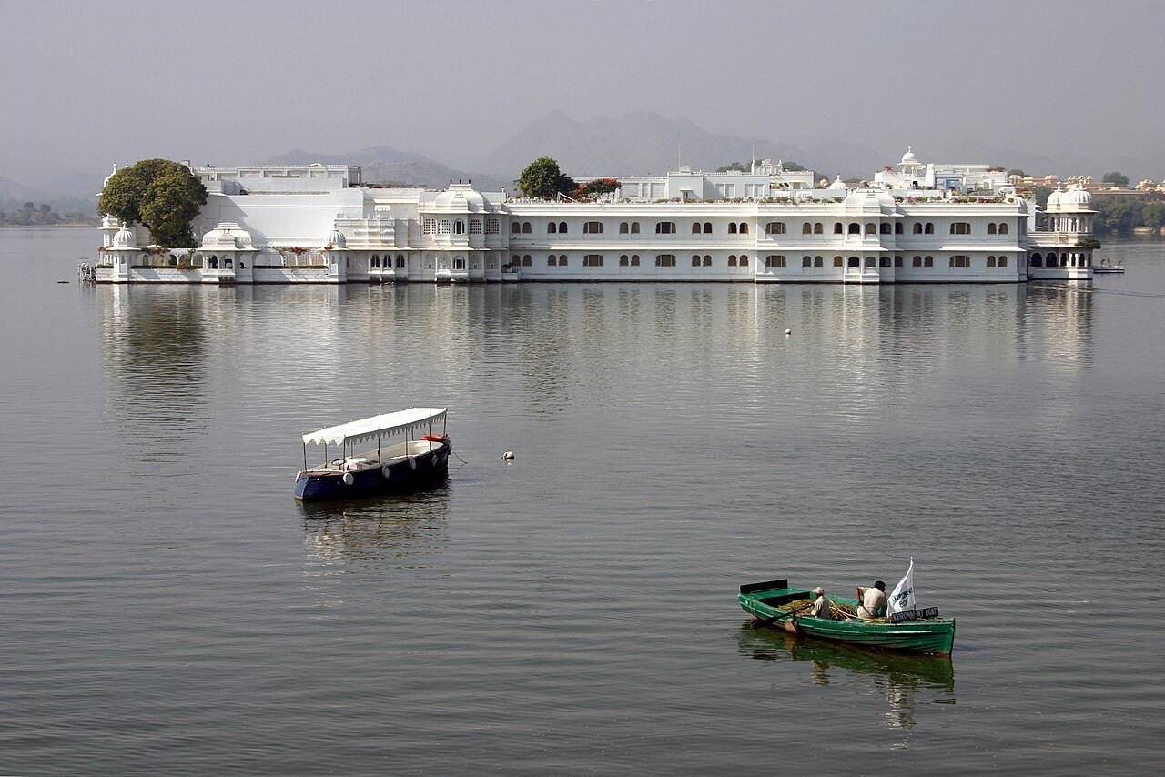 A palace on the waters of Udaipur