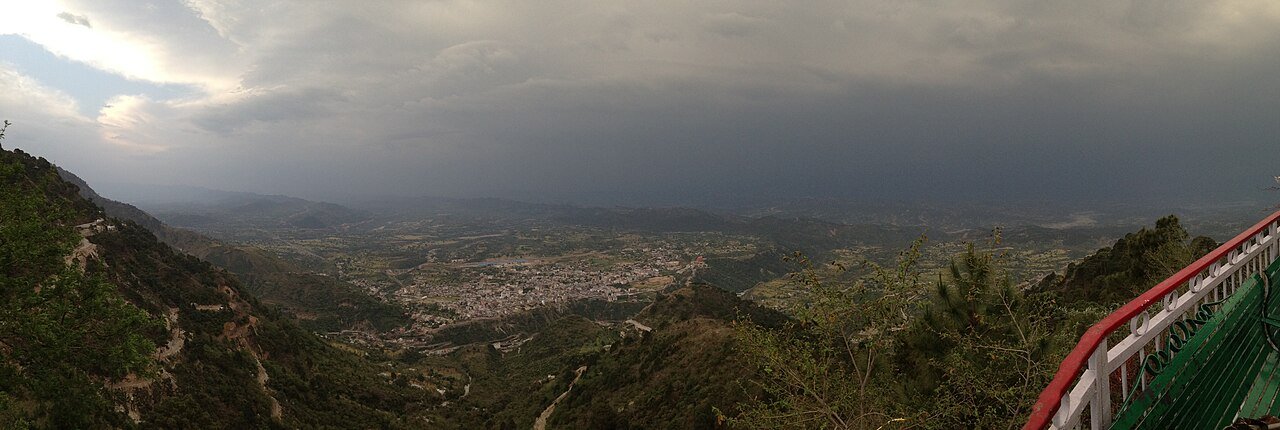 The yatra route to Vaishno Devi